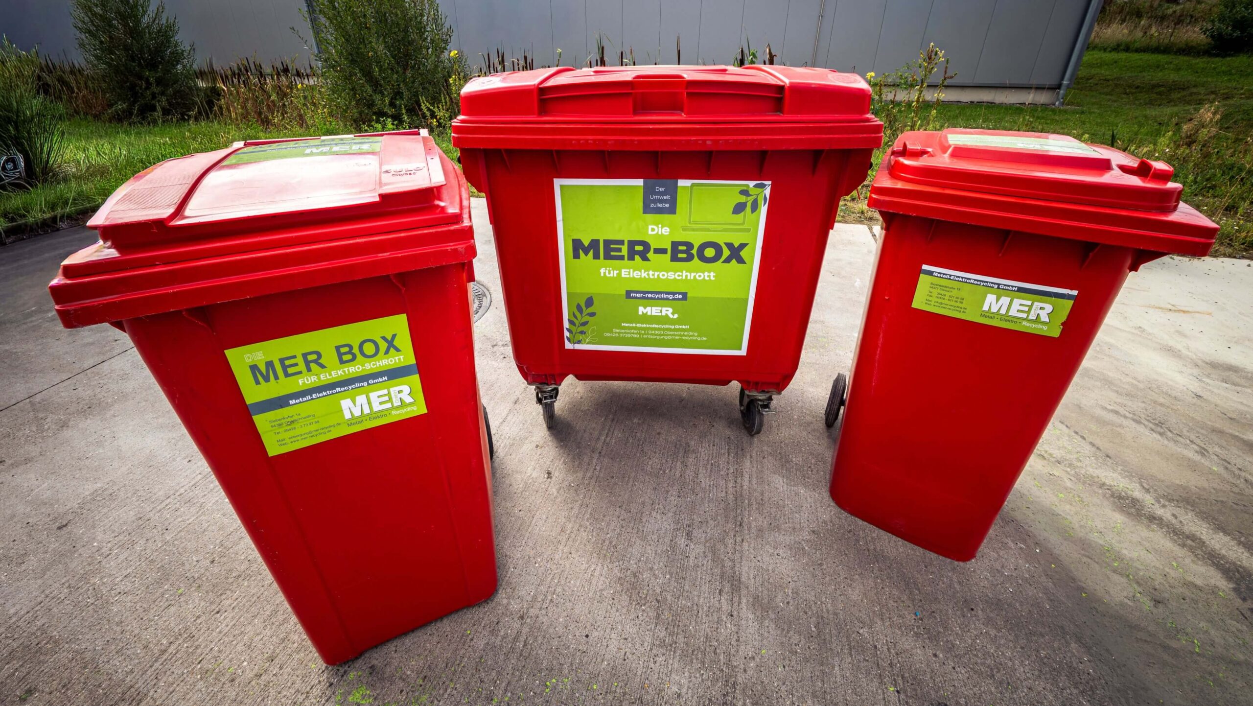 3 MER-Box Recycling Tonne